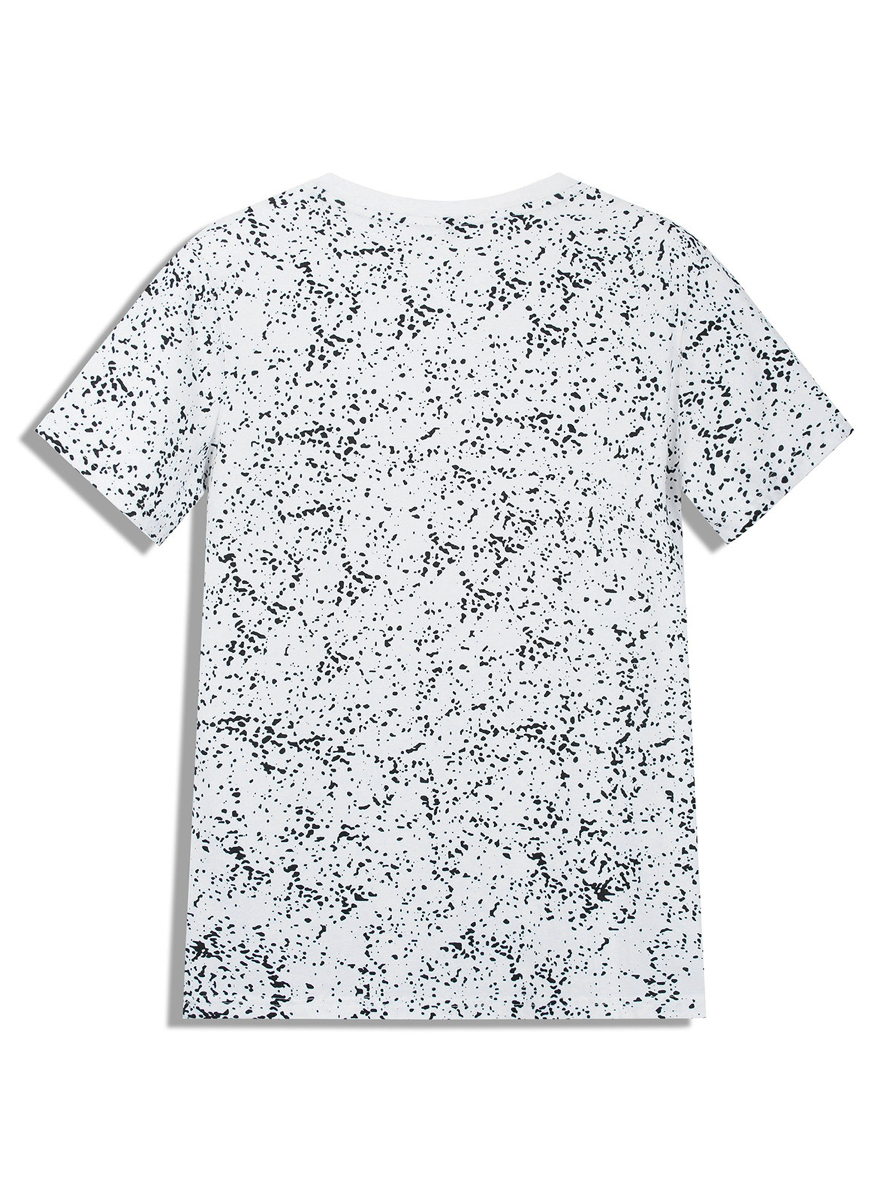 Men's Paint-splashing Printed V Neck Tee