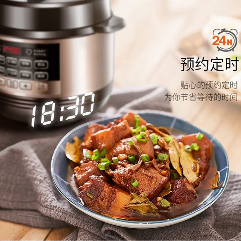 110V Cooker Electric Multifunctional Rice Soup Multicooker Pressure Household Appliances