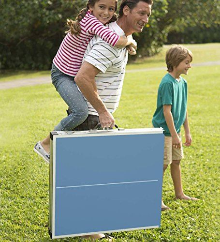 Pick-Up-And-Go Ping-Pong Table Tennis Table