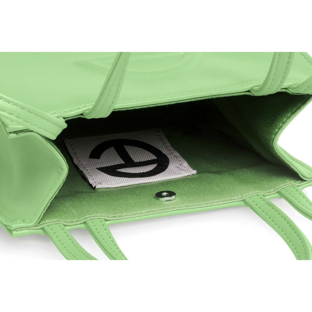 Small Double Mint Shopping Bag