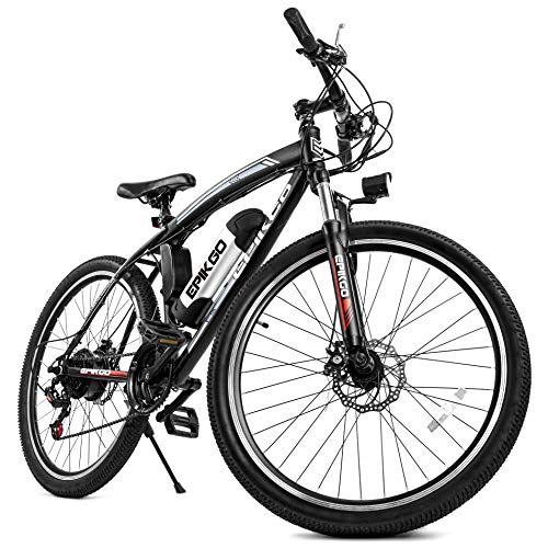 Electric Bike 250W Motor Powered Mountain Bicycle 26��� Tire, 20MPH Adult Ebike