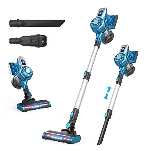 40min Lightweight Powerful Suction Stick Cordless Vacuum with 2500mAh Battery