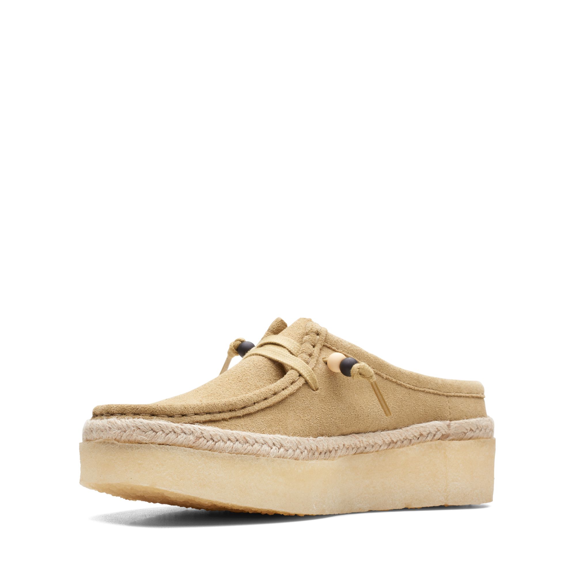 Women Wallabee Cup Lo Maple Suede