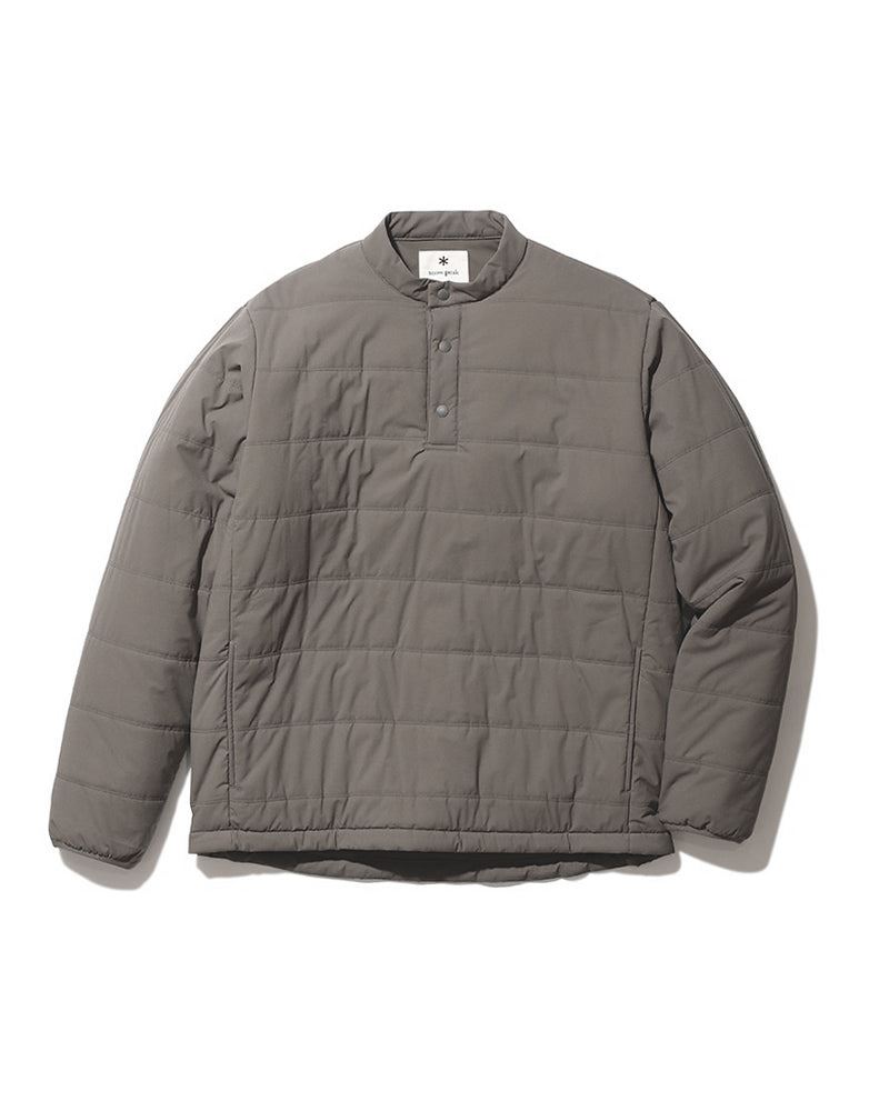 Flexible Insulated Henley Pullover