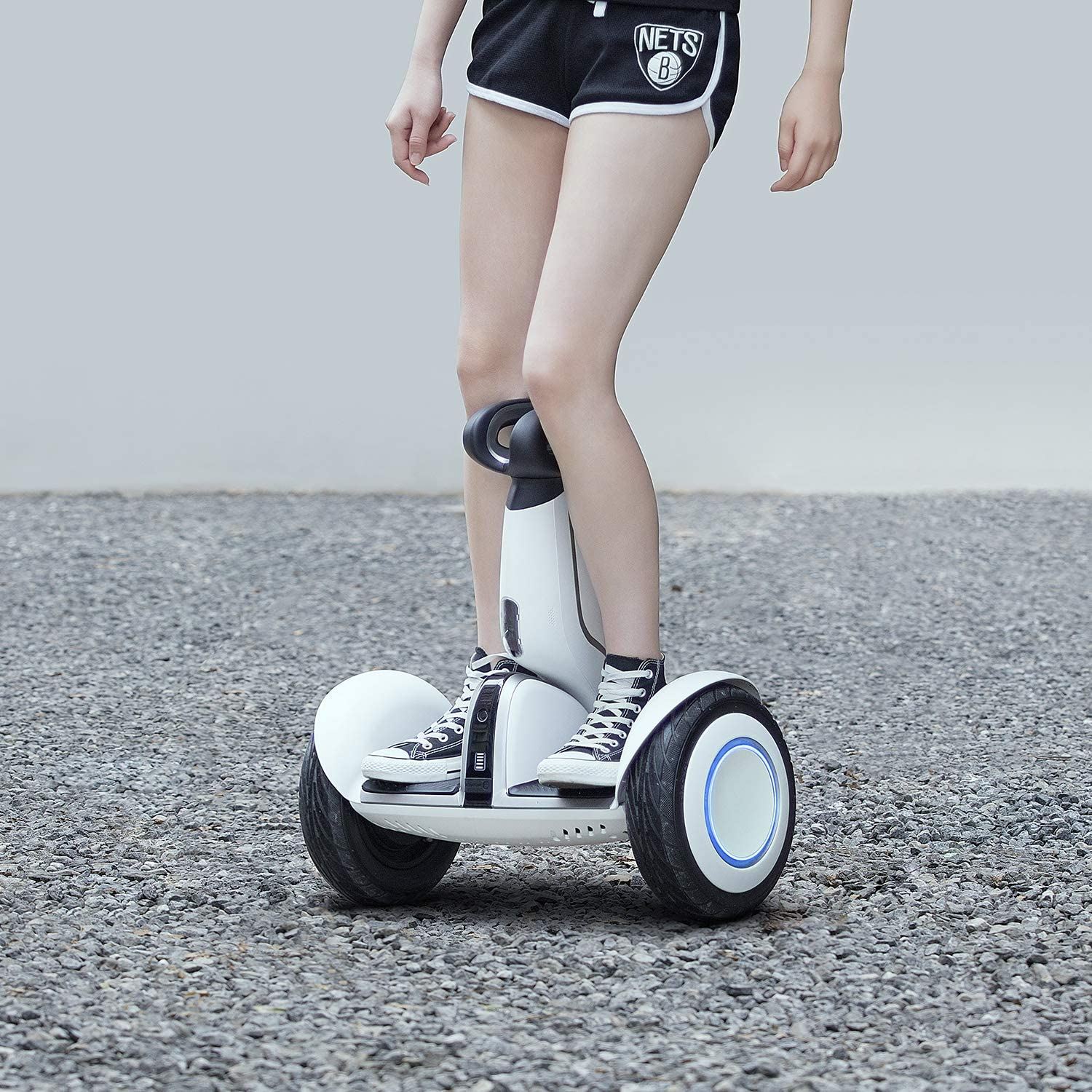 Smart Self-Balancing Electric Segway with Remote Control and Auto-Following Mode