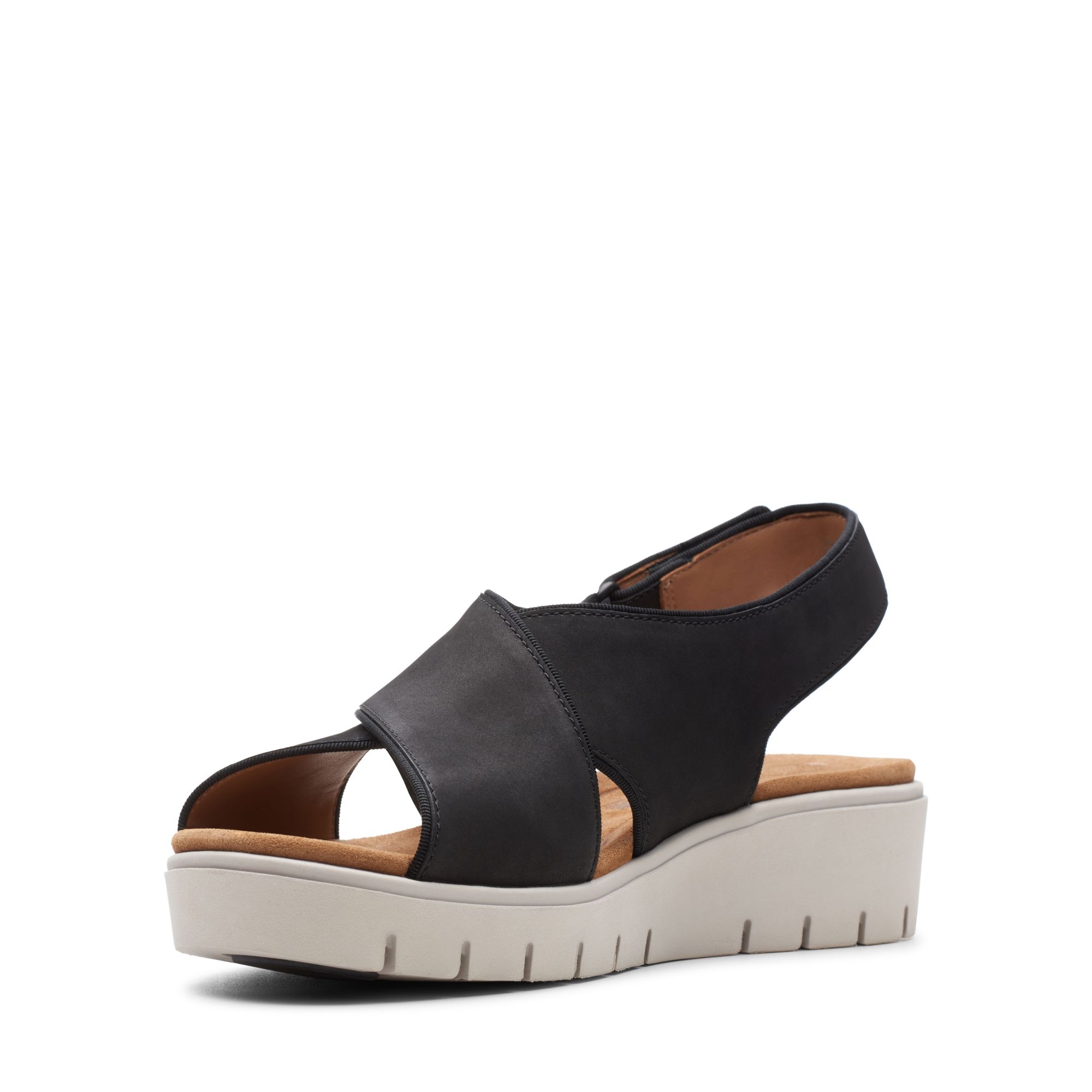 Women Sandals Un Karely Sun Black Nubuck