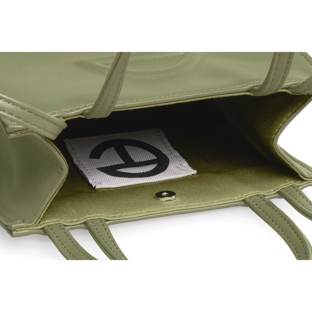 Small Drab Shopping Bag