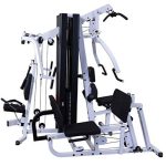 Body-Solid EXM3000LPS Multi-Station Selectorized for Home Gym System Weight Training Exercise Workout Equipment- Black