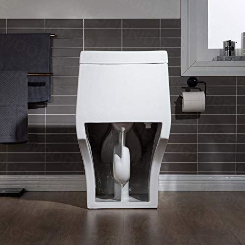 T-0001-BG Toilet, with Brushed Gold Button