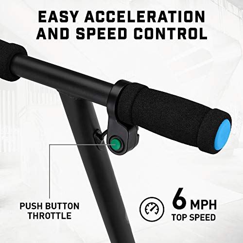 Mongoose React Electric Kids Scooter, Boys & Girls Ages 8+, Max Rider