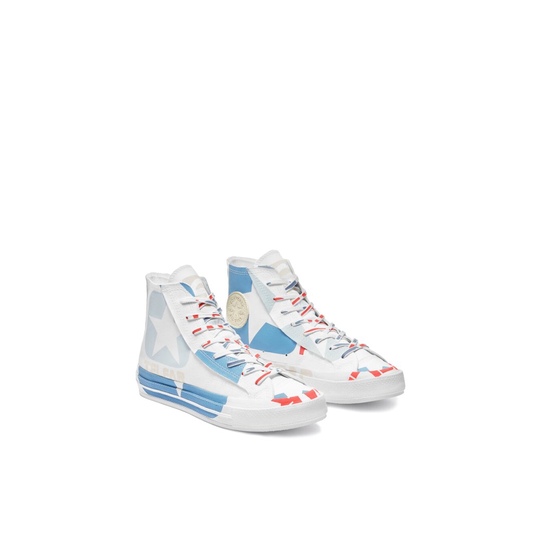 Converse x Telfar Chuck 70 - Red/Blue