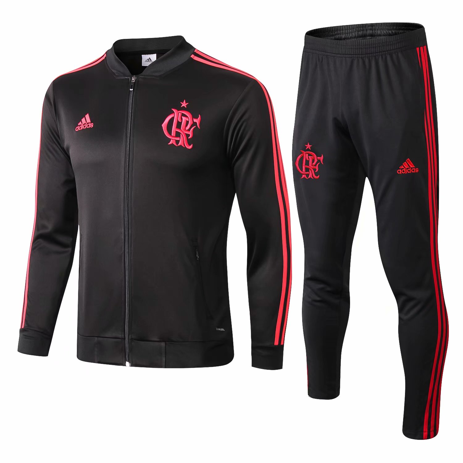 2019 Flamengo Black Jacket Tracksuit Full Sets