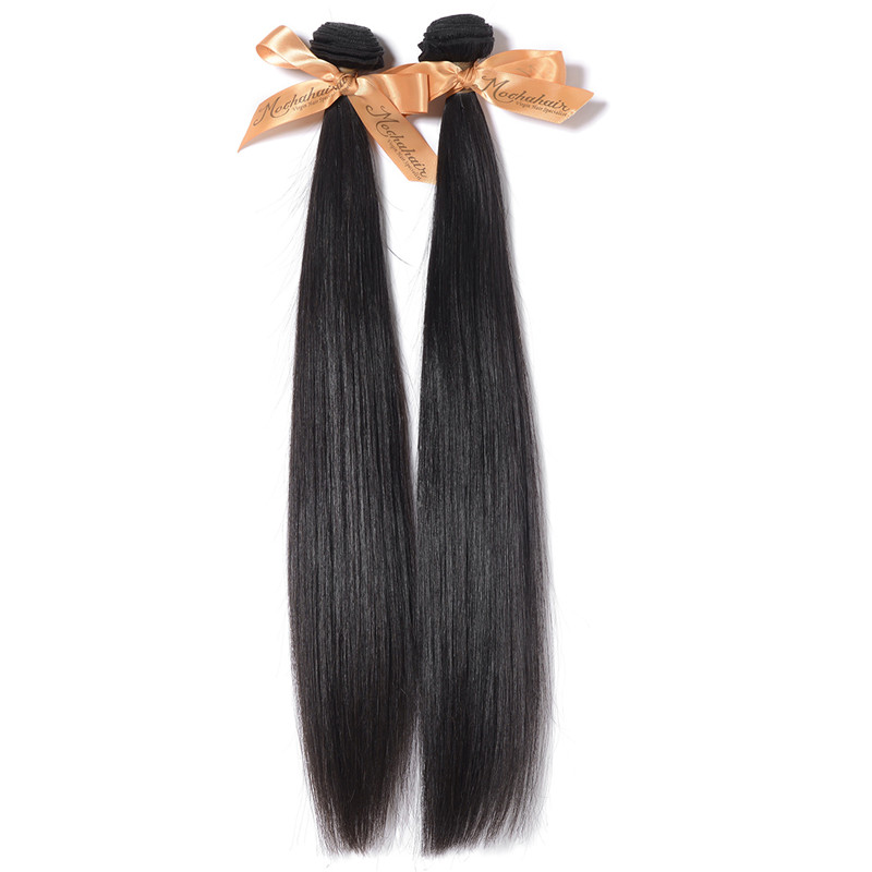 8A Unprocessed Mocha Straight Brazilian Virgin Hair 8-28 inch Extension  wholesale Natural Color