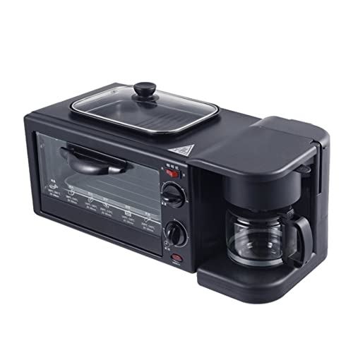 Breakfast Station Multifunctional, Griddle with Glass Lid Breakfasts Center Stations