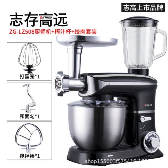 Electric Whisk Desktop Stand Mixer Household Multi-Functional Dough Cream Whipper Small Dough Mixer