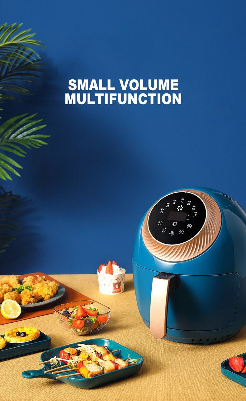 Multi-Function 3.5L Air Fryer Household Smoke-Free No-oil Electric Fryer