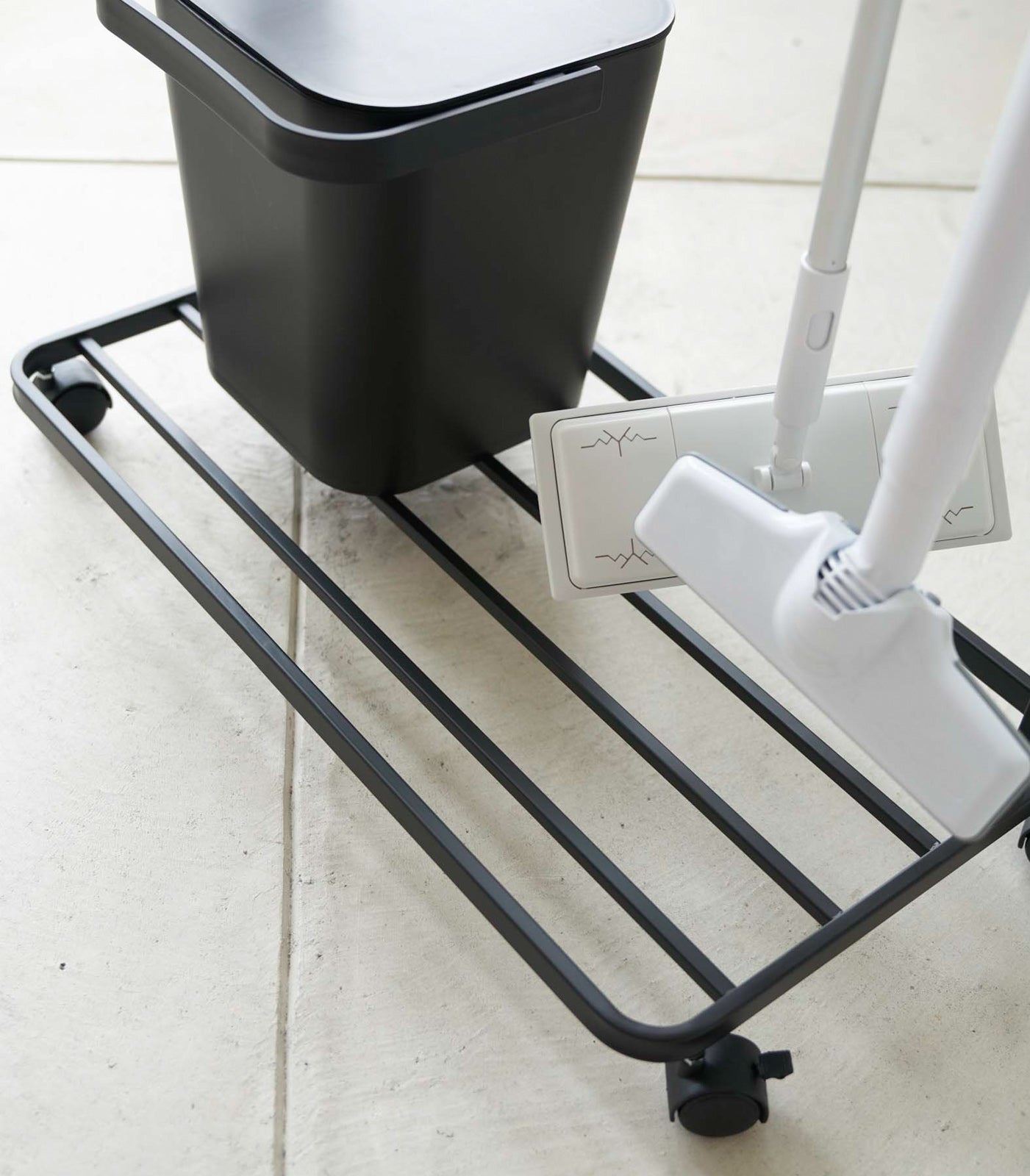 Rolling Cleaning Rack – Steel