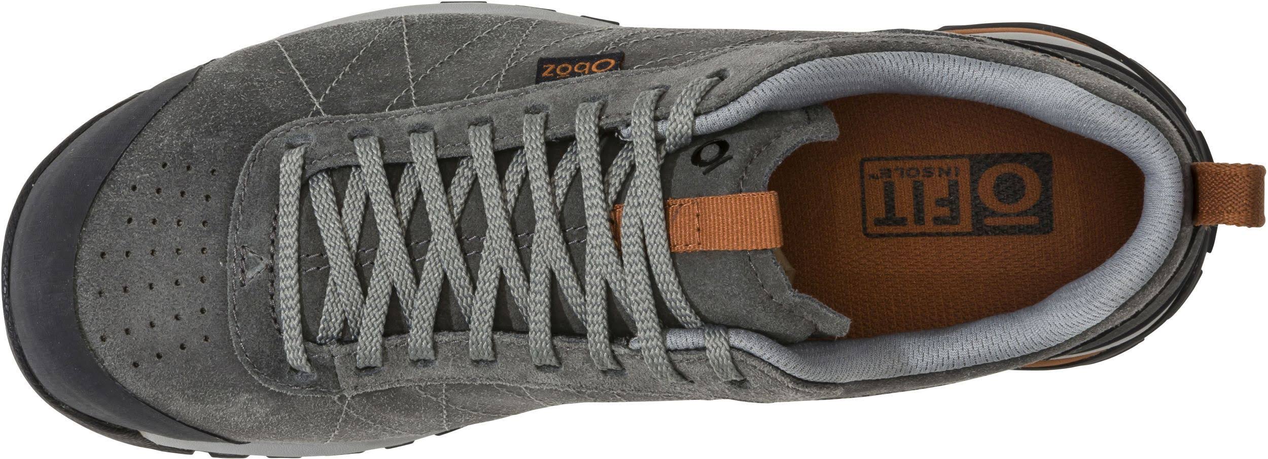 Oboz Men&s Bozeman Low Leather, Charcoal / 9