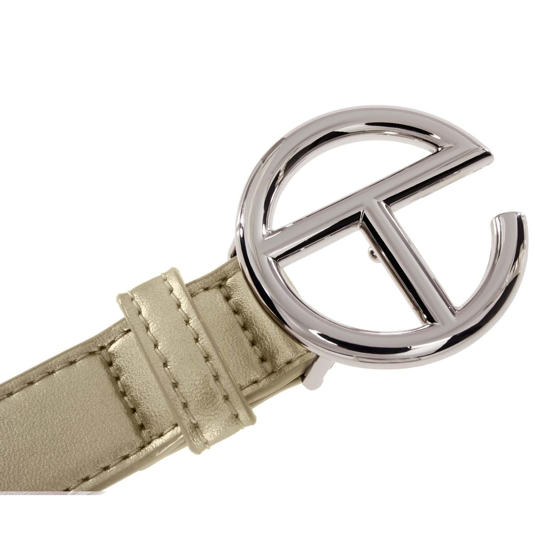 Logo Belt - Silver/Gold
