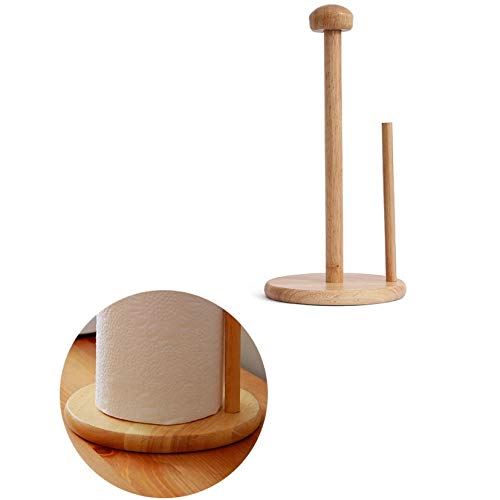 Solid Wood Paper Towel Holder Kitchen Paper Roll Holder Paper Towel Holder