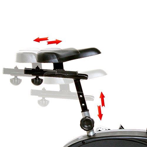 Body Rider Elliptical Trainer and Exercise Bike with Seat and Easy Computer-  Black & Grey