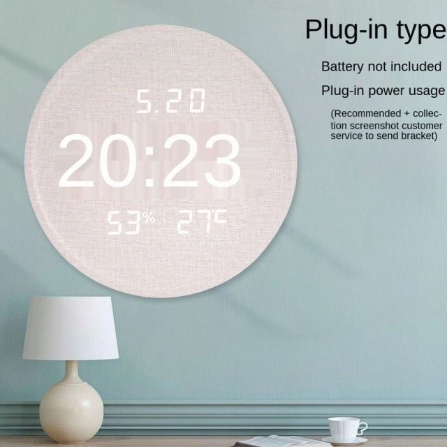 Clock hanging clock living room high-end creative simple modern household silent clock