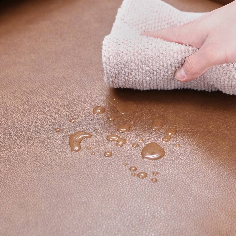 Push Back Recliner Manual Armchair with Medieval Style Accent Chair - Brown