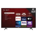 TLC 50-inch Class 4-Series 4K UHD Smart Roku LED TV w/ 50S435 & 2021 Model