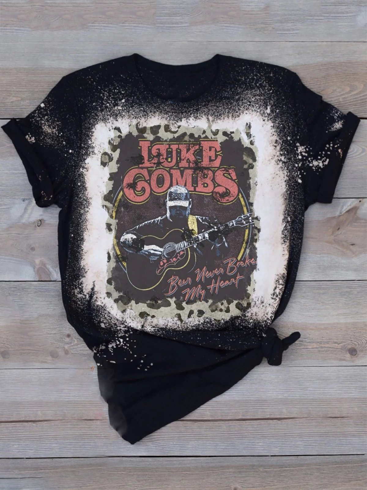 Crew Neck Casual Short Sleeve People Shirts & Tops