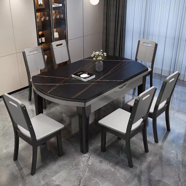 7 Piece Kitchen Dining Table Set for 6