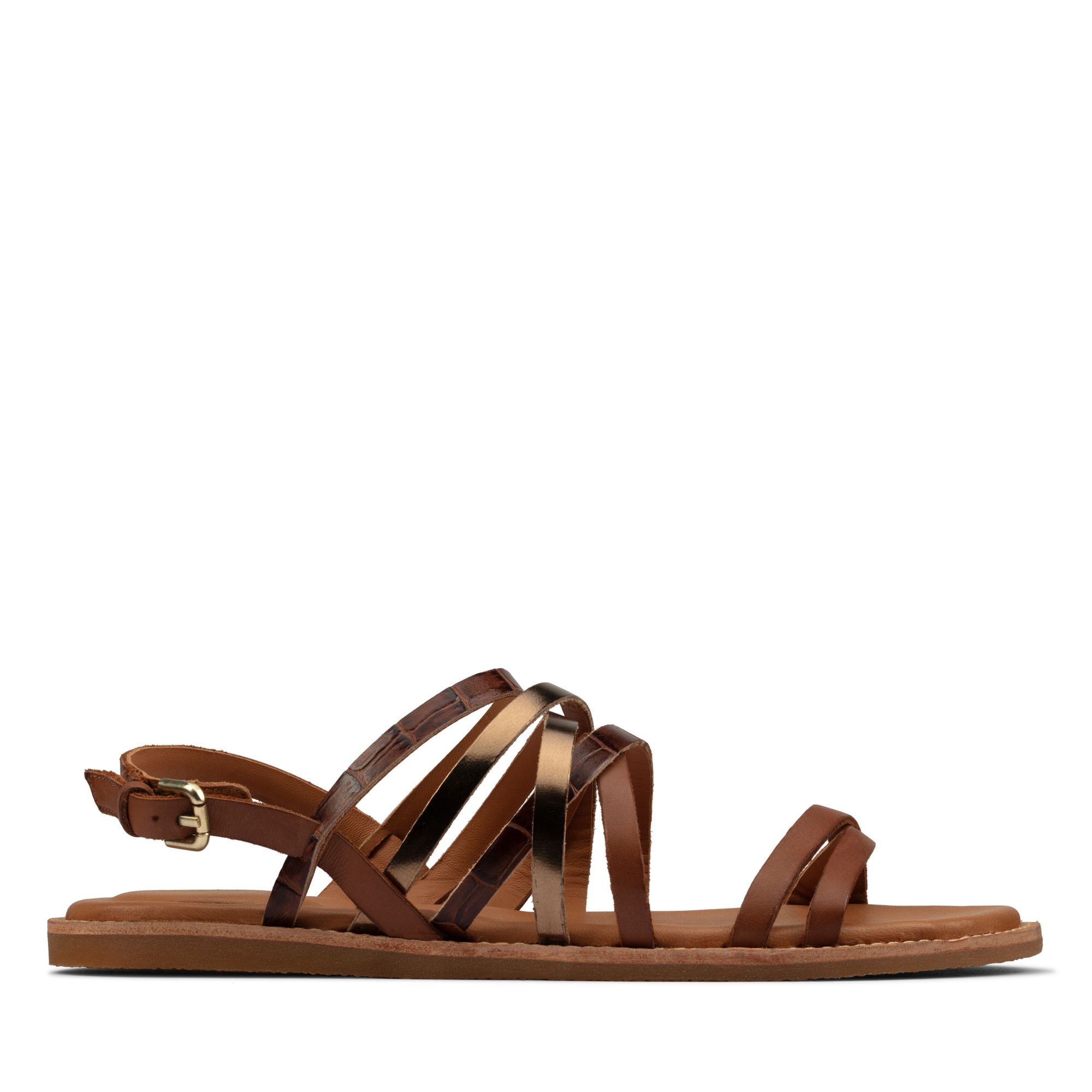 Women Sandals Karsea Ankle Tan Leather