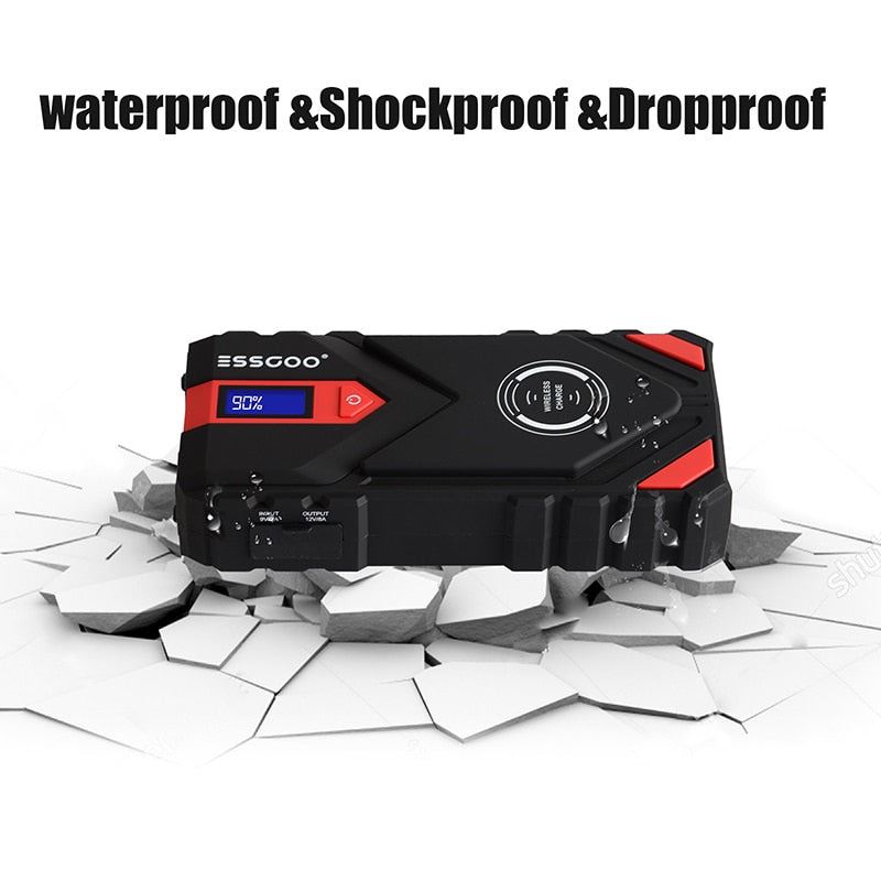 ESSGOO Car Jump Starter Power Bank 20000mAh 12V Starting device