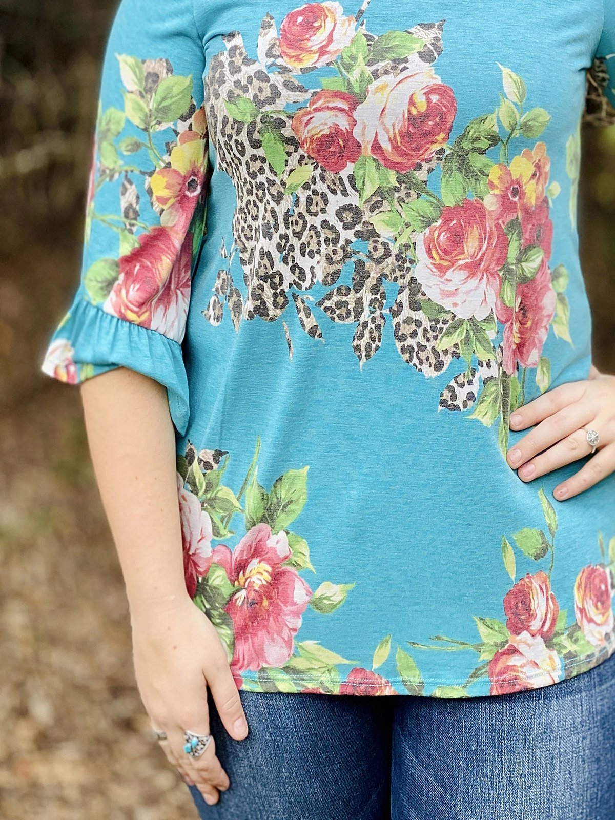 Casual Half Sleeve Shift Shirts & Tops