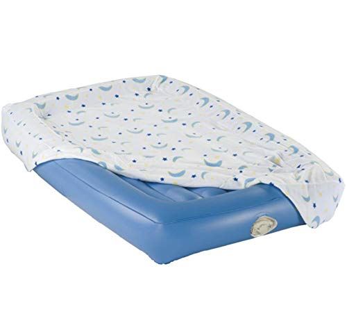 (2) COLEMAN Aerobed Kids Inflatable Camping Airbed Mattresses w/ Cover & Pump
