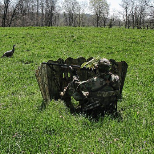 GhostBlind 6-Panel Runner Blind, silver (GBI-6PR-AZ)