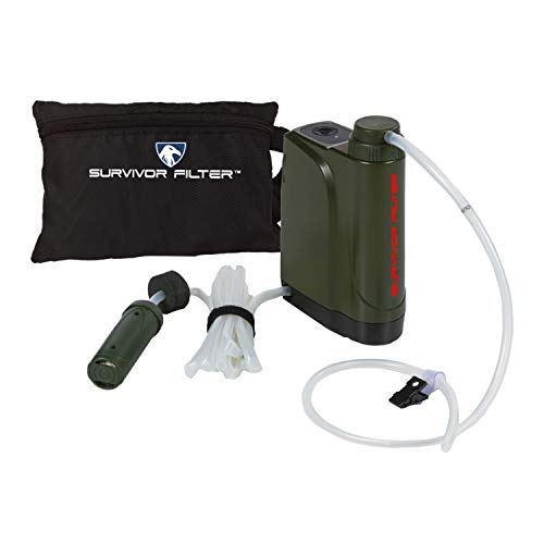 Survivor Filter Pro X – Electric Camping Water Filter – Emergency Water Filter