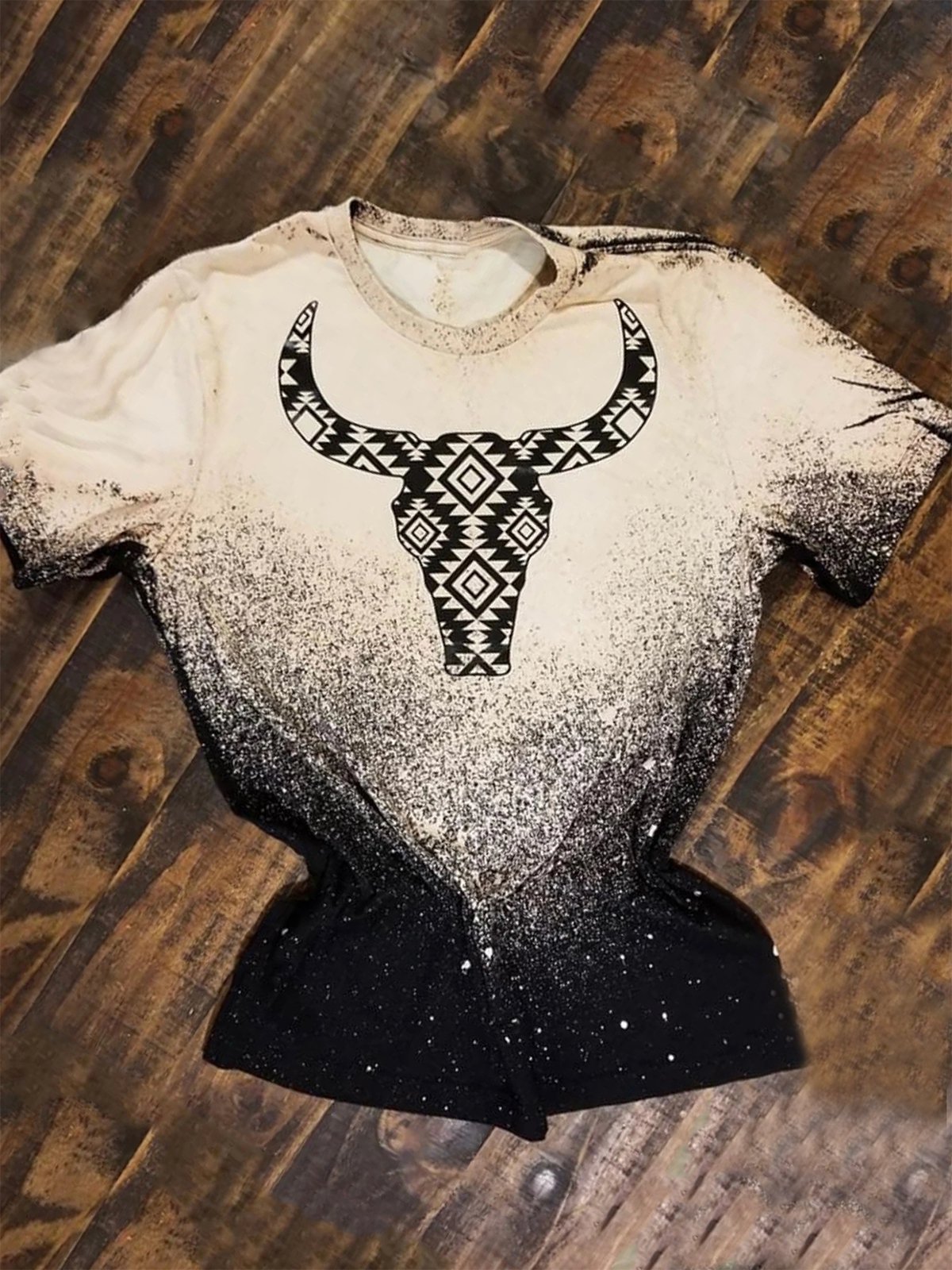 Shift Casual Crew Neck Animal Shirts & Tops