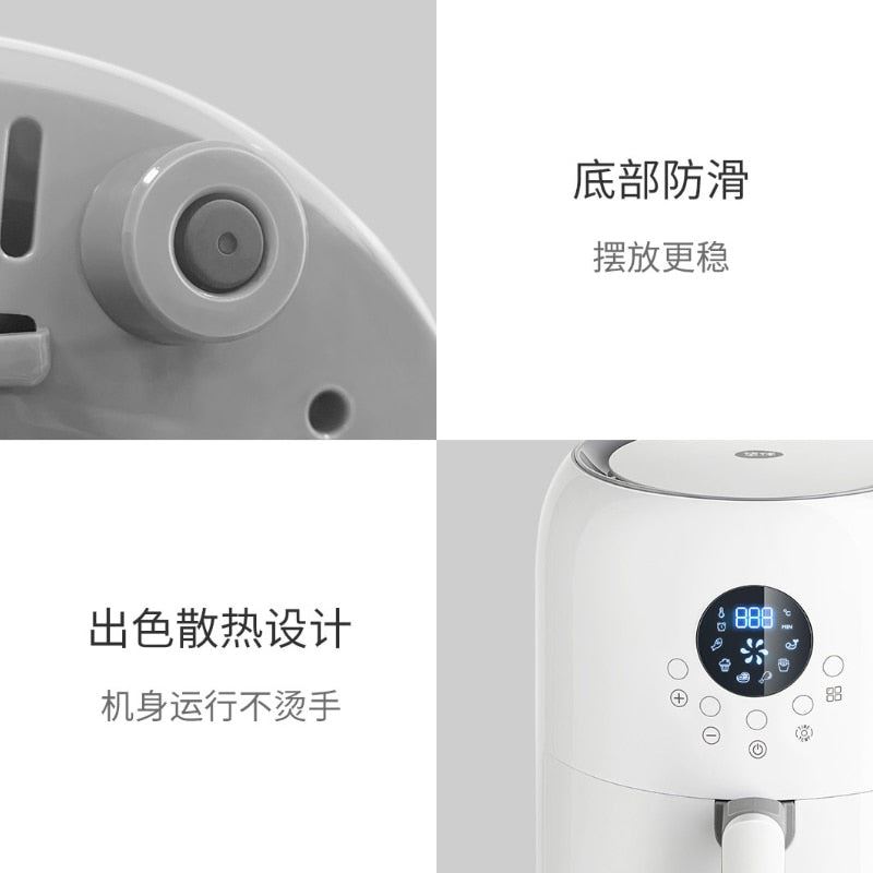 Air Fryer Large Capacity Household Smart Multi-function Oil-free Electric Fryer