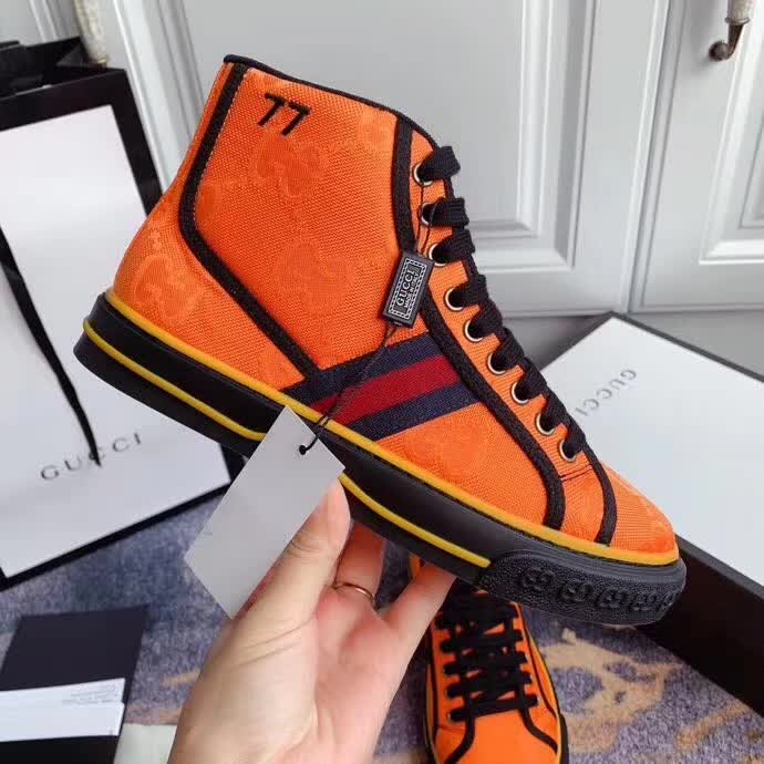 20秋季最新专柜款-古驰Gucci秋季新款1977系列高帮版！超经典好看 休闲运动百搭