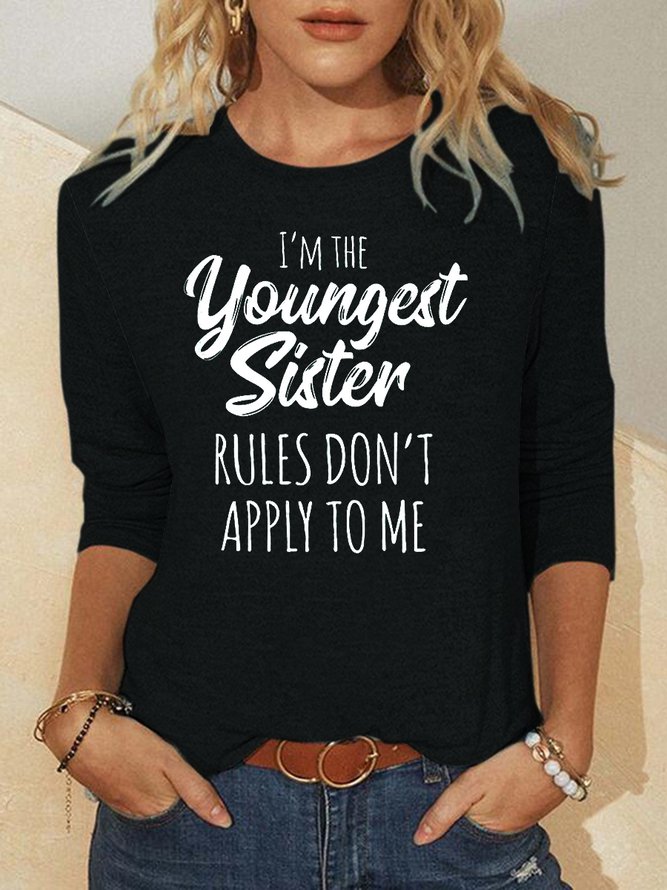 Funny Sister Casual s & Tops