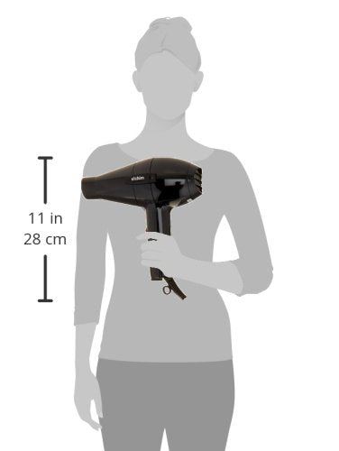 Light 1875 Watt Quick Dry Professional Salon Blow Dryer, Black