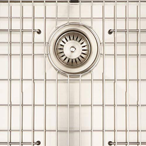 Zuhne Stainless Steel Farmhouse Kitchen Sink (30-inch Apron Front, 16-Gauge Single Bowl)