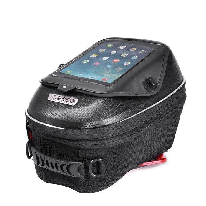 Motorcycle Tank Bag Waterproof Luggage Leather