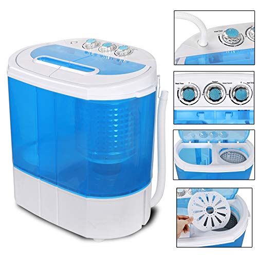 Twin Tub 9.9 LB Mini Top Load Washing Machine Washer/Spinner w