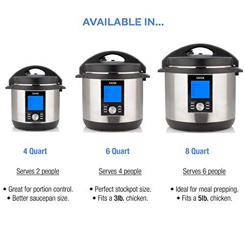 8 Quart Programmable Electric Multi-Cooker: Pressure Cooker