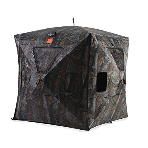 Black Hoof Outdoors Deluxe Hunting Blind, Ground Blind for Deer & Turkey