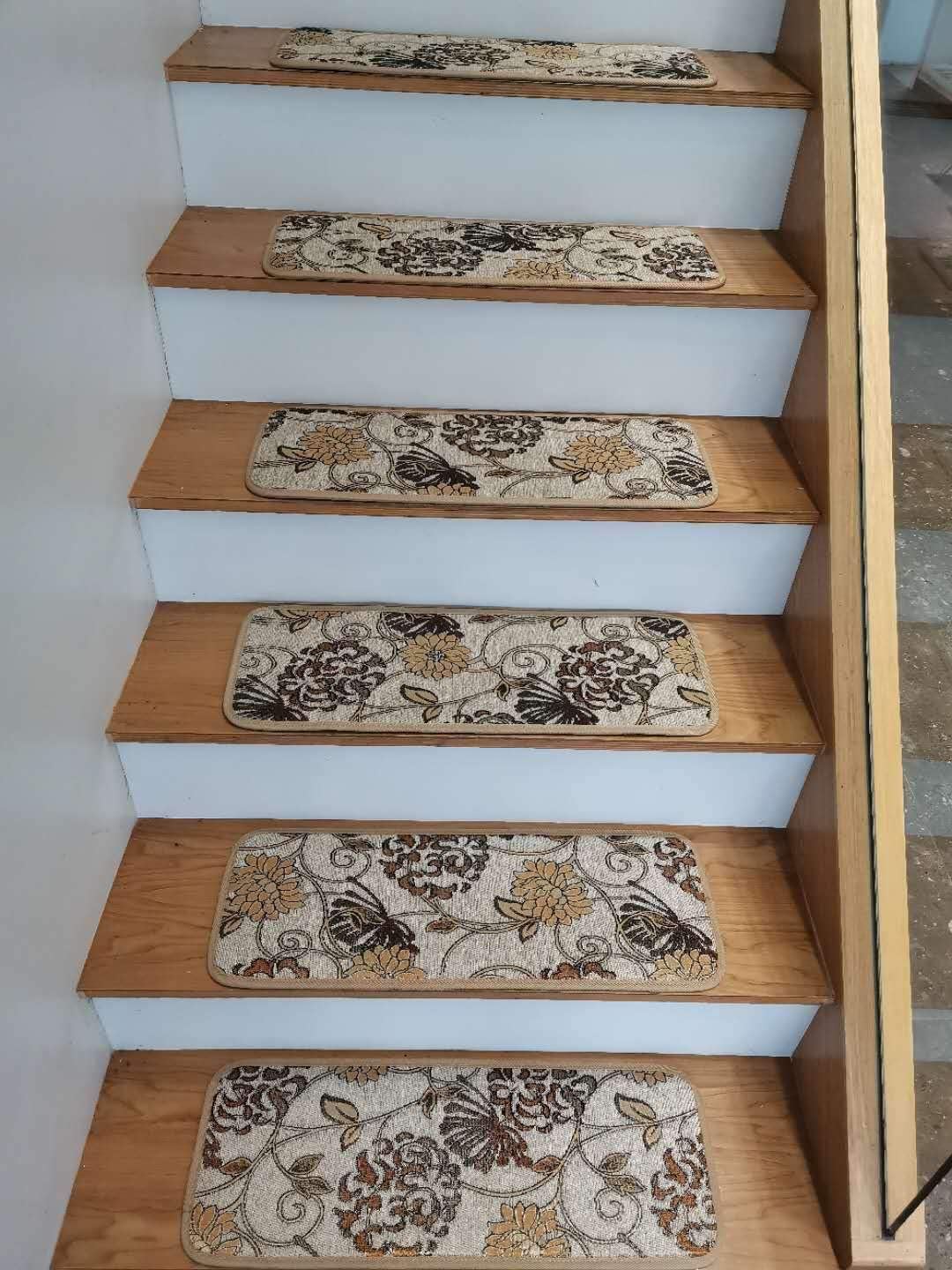 Yinbei Stair Treads Carpet with Non-Slip Self-Adhesive