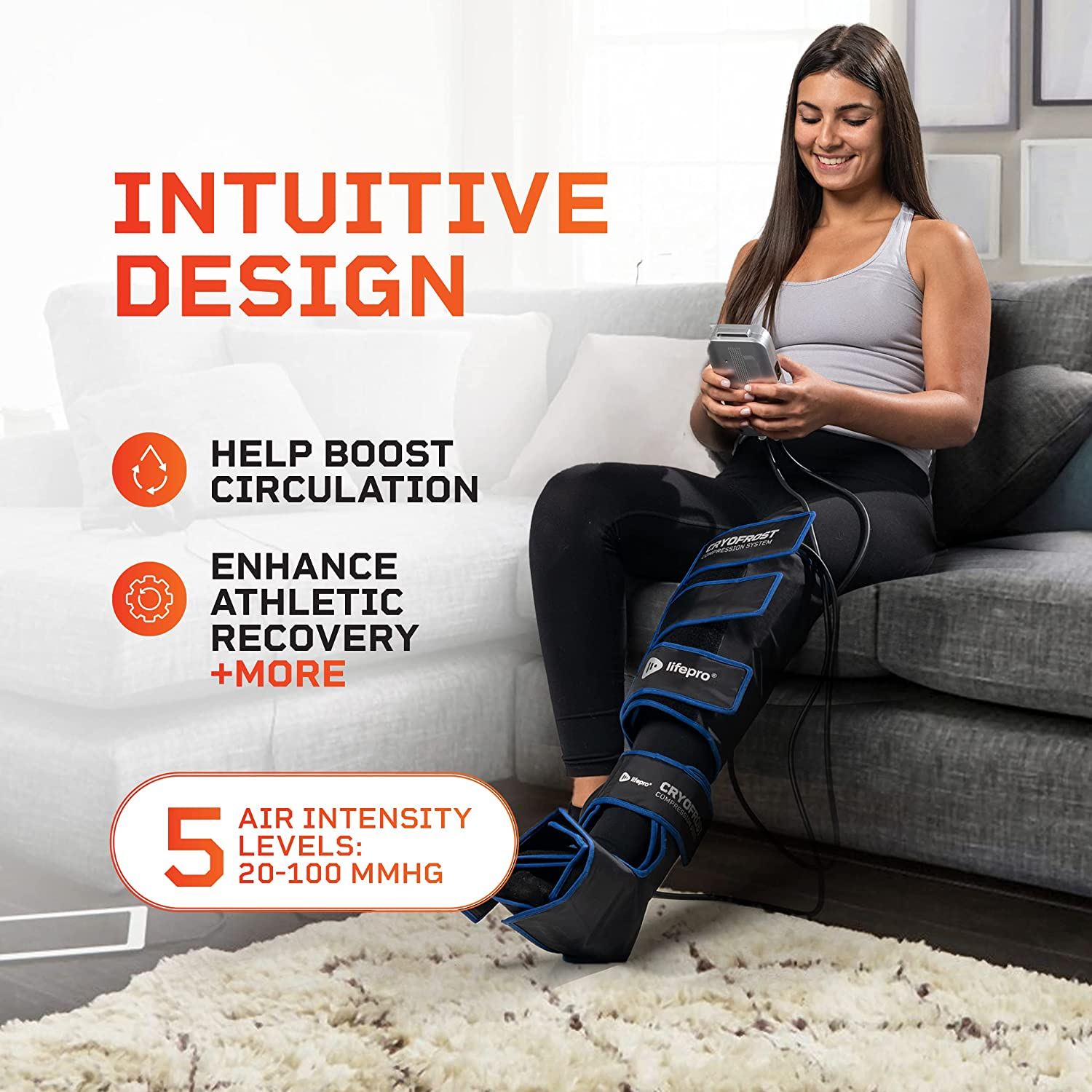 CryoFrost Compression System Blue