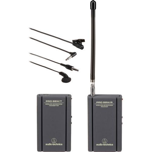 Audio Technica PRO 88W-829 Camera Mountable VHF Lavalier Pro 88W VHF