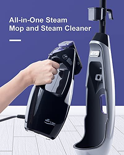 8-in-1 Multi-Purpose Steam Mop Cleaners with Detachable Handheld Unit
